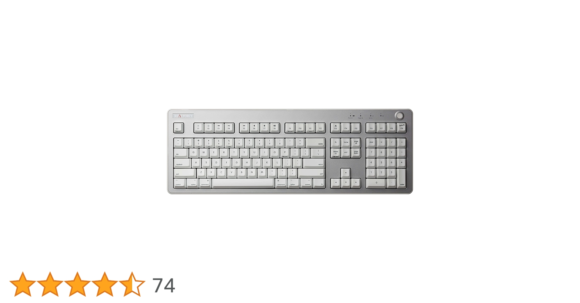 Amazon.co.jp: REALFORCE R3 キーボード ハイブリッド フル 45g Mac用